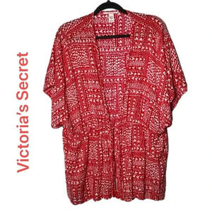 Victoria’s Secret Heart Valentine’s Day Duster Cardigan